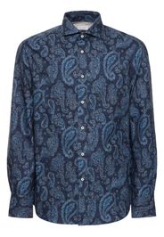 Camicia In Cotone Paisley