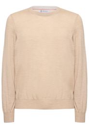 Maglia Girocollo In Lana E Cashmere