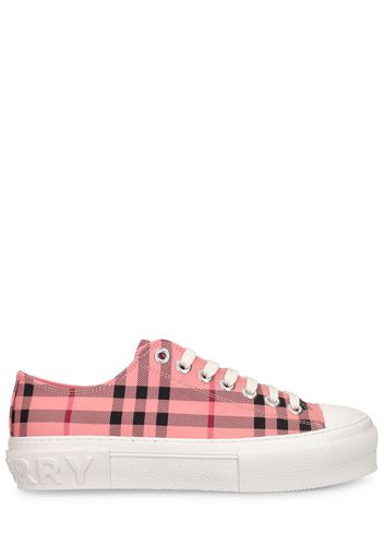 Sneakers Jack In Tela Di Cotone 20mm