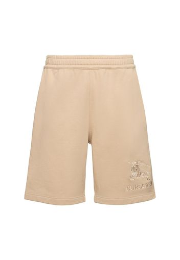 Shorts Taylor In Jersey / Logo Ricamato