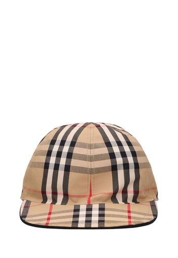 Cappello Baseball In Cotone Check