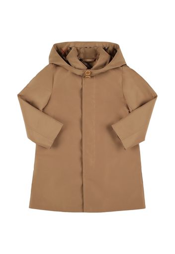 Nylon Gabardine Trench Coat