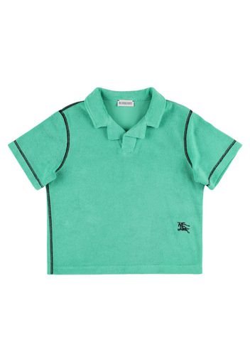 Polo In Cotone Con Logo