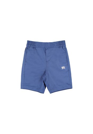 Shorts In Cotone Con Logo