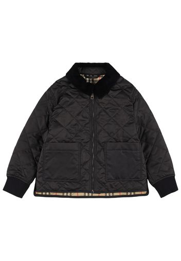 Quilted Nylon Jacket