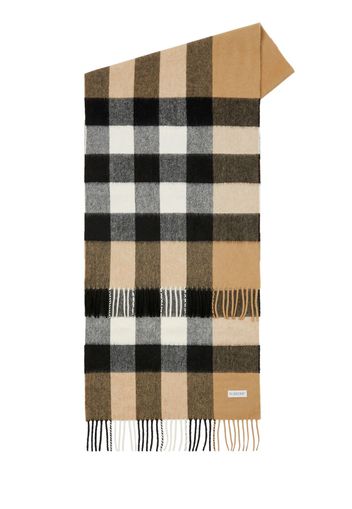 Sciarpa In Cashmere Mega Check