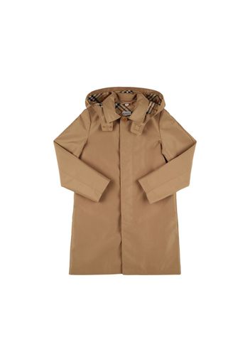 Nylon Gabardine Trench Coat