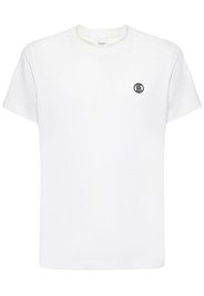 T-shirt Parker In Jersey Di Cotone Con Logo