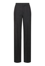 Virgin Wool Straight Pants