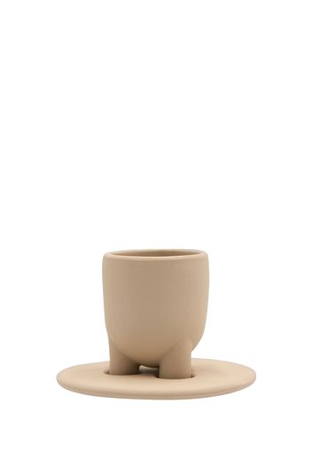 Stoneware Cup & Saucer