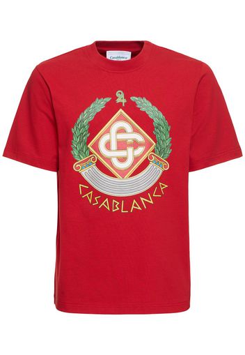 T-shirt Casa Crest Stampata