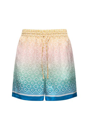 Shorts In Seta Con Coulisse