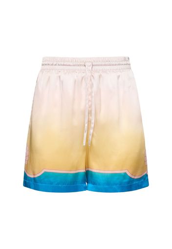 Shorts In Seta Con Coulisse
