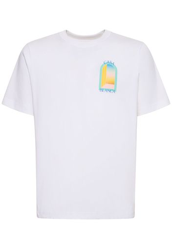 T-shirt L'arc Colore Stampata