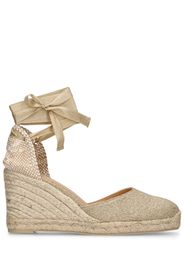 Espadrilles Carina In Tela Glitter 80mm