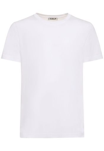 T-shirt In Cotone E Lyocell