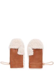 Guanti In Shearling Sintetico Riciclato