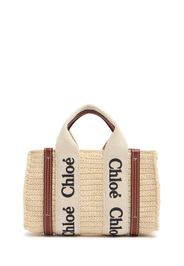 Mini Woody Crochet Top Handle Bag