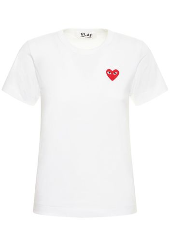 T-shirt In Cotone Con Logo