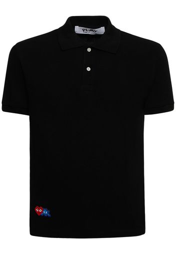 Polo In Cotone Con Logo