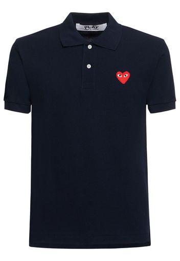 Polo In Cotone Con Logo