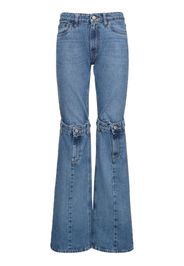 Jeans Dritti In Cotone