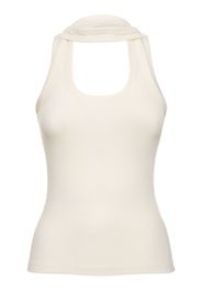 Tank Top In Viscosa Stretch A Costine