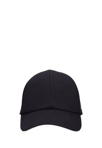 Cappello Baseball In Cotone Con Logo