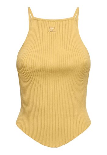 Tank Top Holistic In Maglia A Costine