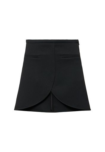 Ellipse Twill Mini Skirt