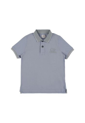 Polo In Misto Cotone Piqué Stretch