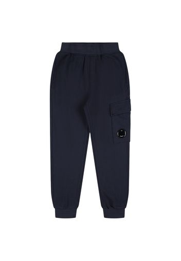 Pantaloni Cargo In Felpa Di Cotone