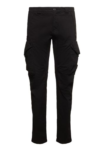 Pantaloni Cargo In Cotone Stretch