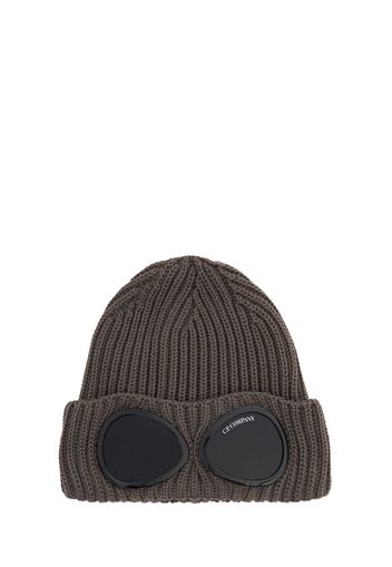 Cappello Beanie In Lana Extra Fine Con Lenti