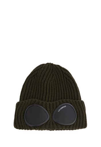 Cappello Beanie In Lana Extra Fine Con Lenti