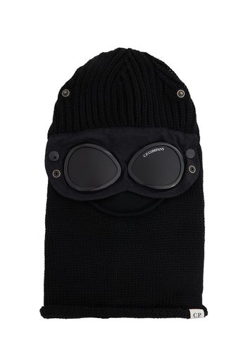 Balaclava In Lana Extra Fibe Con Lenti