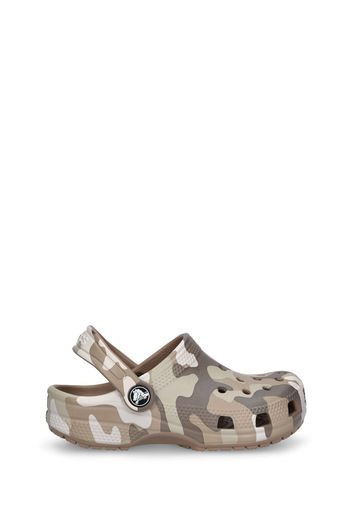 Camouflage Print Rubber Crocs