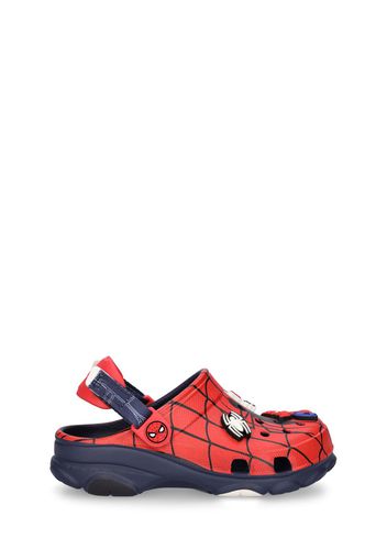 Spiderman Print Rubber Crocs