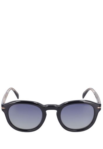 Db Round Acetate Clip-on Sunglasses