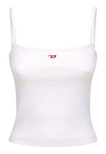 Tank Top In Jersey Di Cotone Stretch