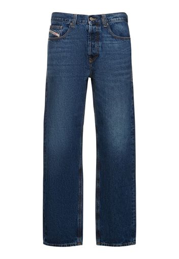 Jeans Dritti D-macs In Denim Di Cotone