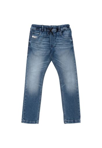 Jeans In Denim Di Cotone Stretch