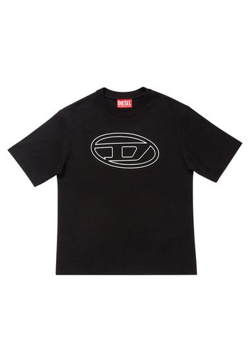 T-shirt In Cotone Con Logo