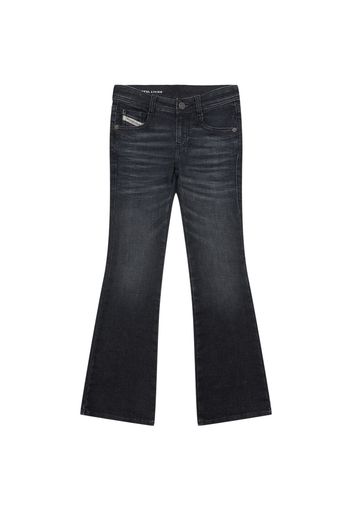 Jeans Svasati In Cotone Stretch Stonewashed