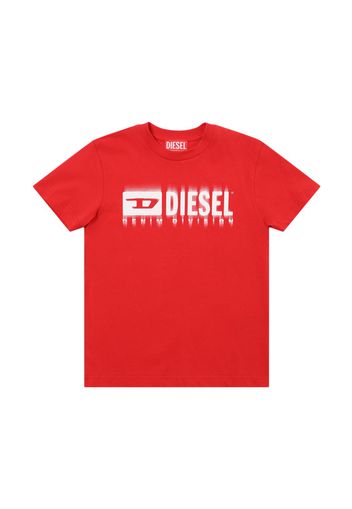 Cotton Jersey T-shirt W/printed Logo