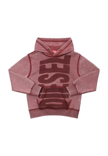 Logo Cotton Hooded Sweatshirt