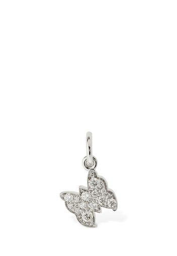 Charm “farfalla” In Oro 18kt Con Diamanti