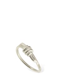 Anello Sottile Nodo In Argento Sterling