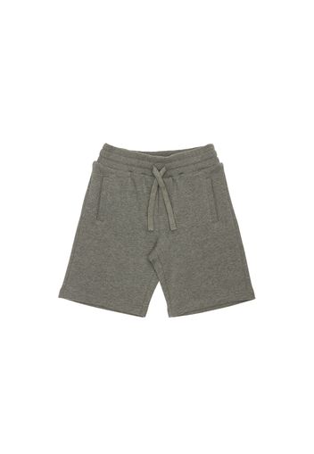 Shorts In Felpa Di Cotone
