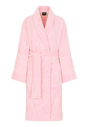 Cotton Jacquard Bathrobe